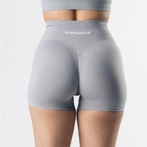 Amplify Alphalete Shorts in Thunderclouds